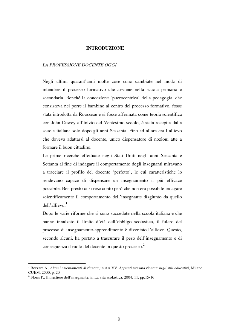 Anteprima della tesi: Mal di scuola: la sindrome del burn out negli insegnanti di scuola media, Pagina 3