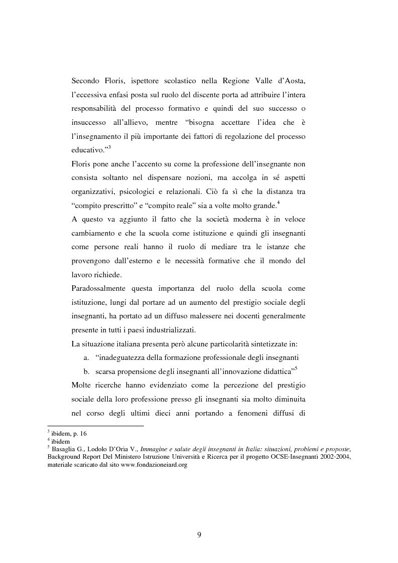 Anteprima della tesi: Mal di scuola: la sindrome del burn out negli insegnanti di scuola media, Pagina 4