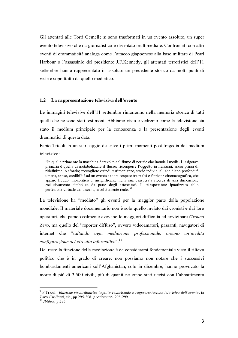 Anteprima della tesi: Il dibattito sull'informazione nella stampa internazionale dopo l'11 settembre 2001, Pagina 6