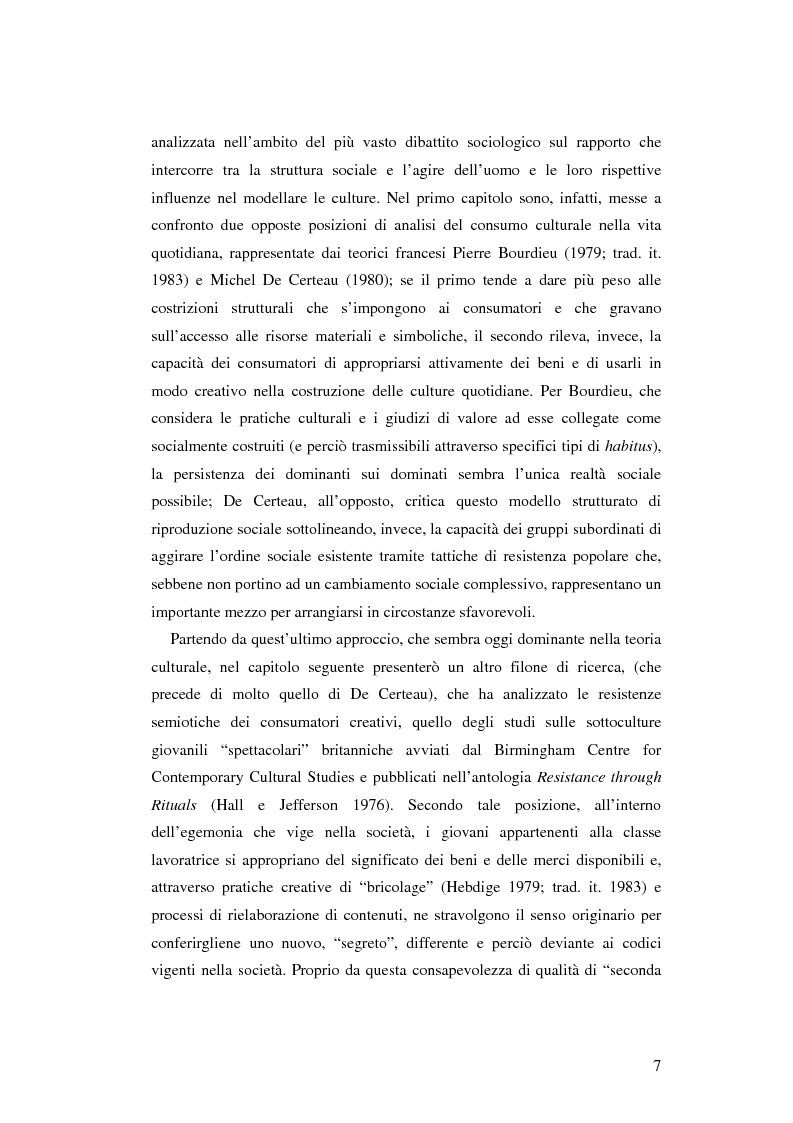 Anteprima della tesi: Stile di vita, musica e sottoculture giovanili: il caso dei mod., Pagina 3