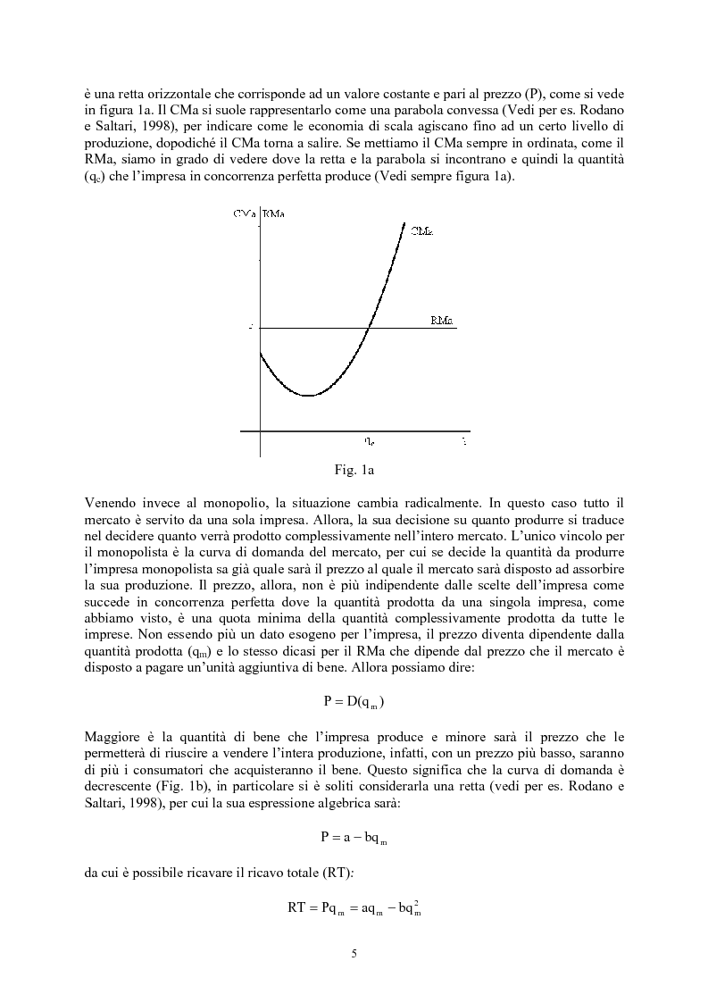 Anteprima della tesi: Modelli di oligopolio con ricerca e sviluppo e effetti di spillover, Pagina 3