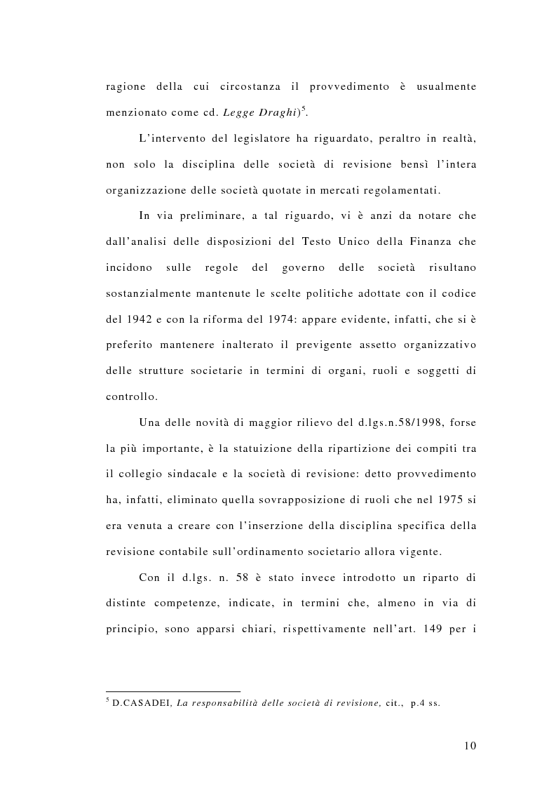 Anteprima della tesi: La responsabilità penale dei revisori, Pagina 5