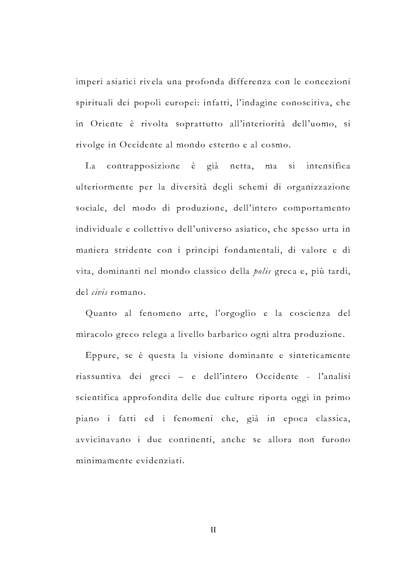 Anteprima della tesi: Le vie delle merci ed i percorsi dell'arte tra l'India e il Meridione d'Italia dall'Antichità al Medioevo. Studio mirato sul gioiello., Pagina 2