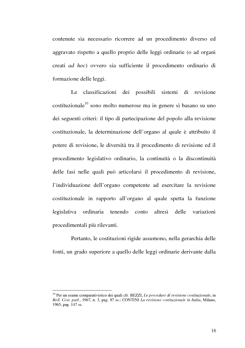 Anteprima della tesi: Il procedimento di revisione costituzionale, Pagina 13