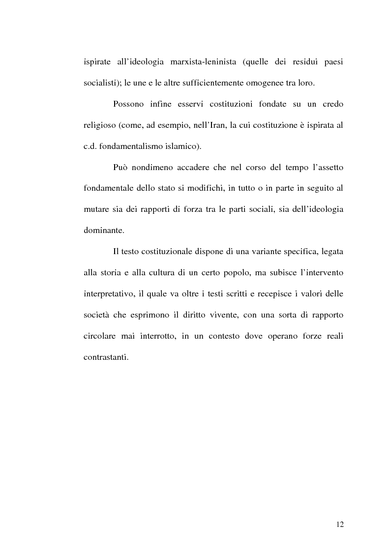 Anteprima della tesi: Il procedimento di revisione costituzionale, Pagina 9