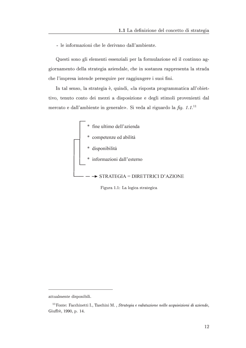 Anteprima della tesi: I metodi di valutazione delle strategie: un'analisi comparata, Pagina 8