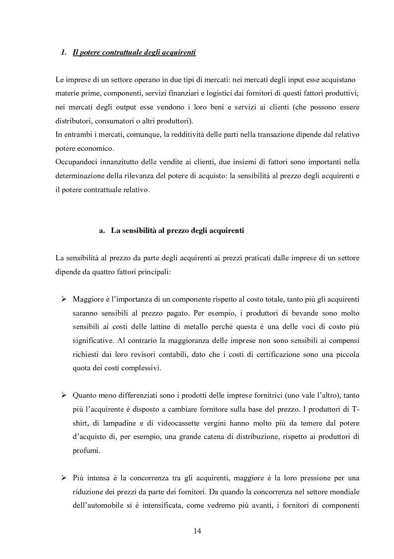 Anteprima della tesi: I modelli competitivi del settore automobilistico, Pagina 11