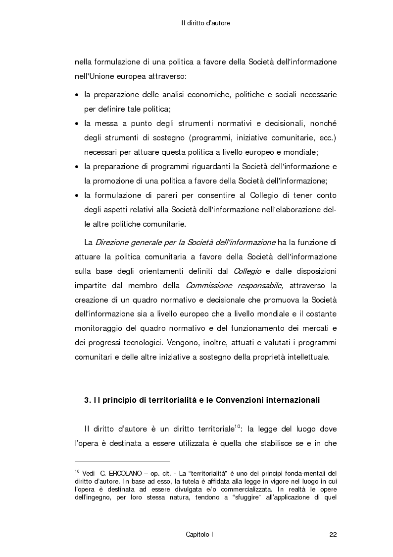 Anteprima della tesi: Il diritto d'autore in Internet, Pagina 13