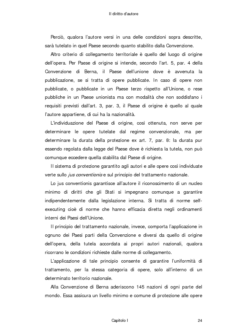 Anteprima della tesi: Il diritto d'autore in Internet, Pagina 15