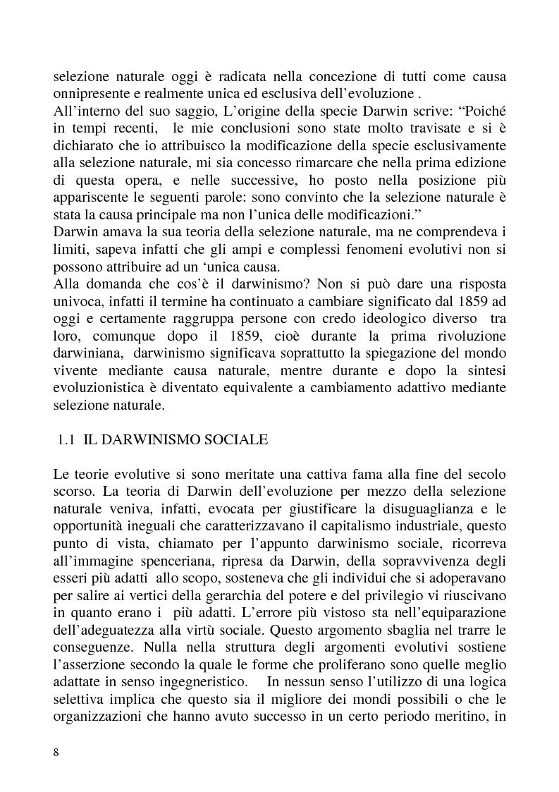 Anteprima della tesi: “Isomorfismo ed adattamento organizzativo; l’applicazione alla popolazione d’alberghi della Val Badia e del Bacino Termale Euganeo”., Pagina 5