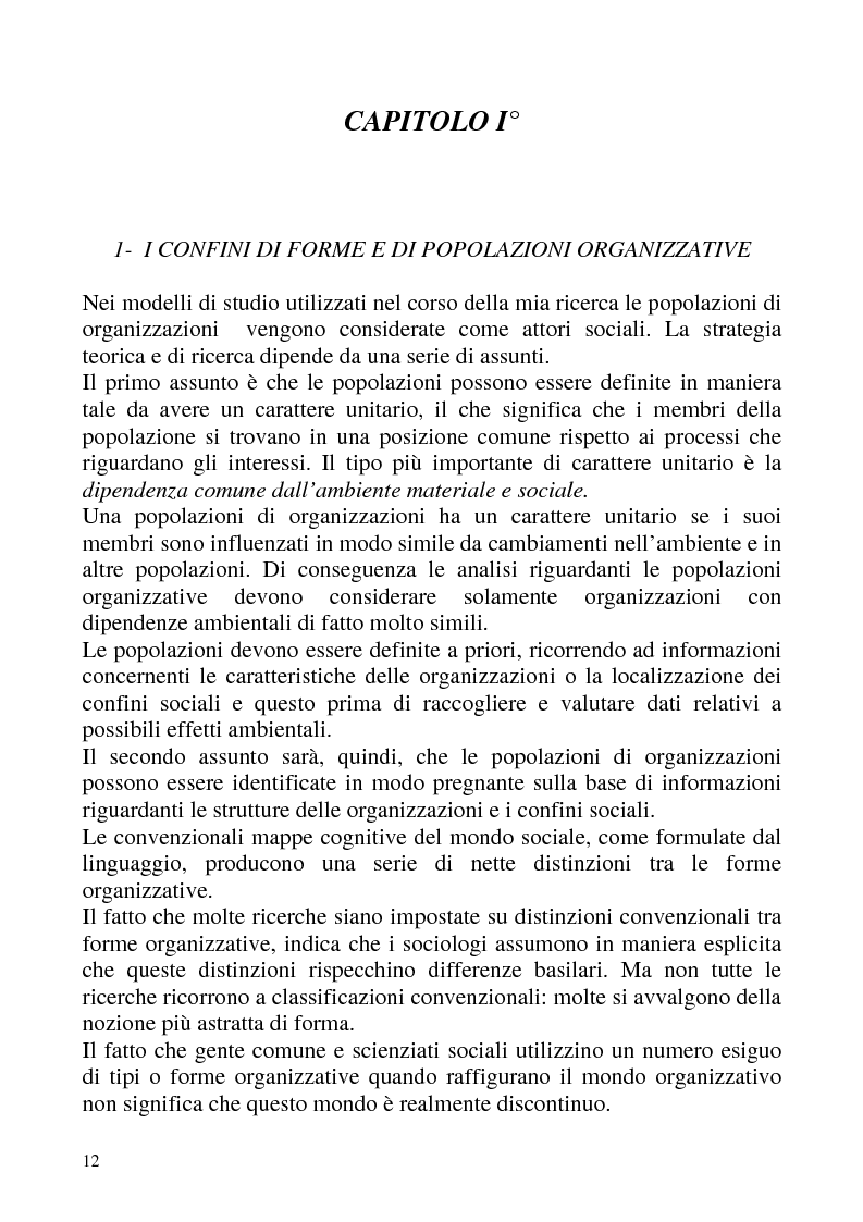 Anteprima della tesi: “Isomorfismo ed adattamento organizzativo; l’applicazione alla popolazione d’alberghi della Val Badia e del Bacino Termale Euganeo”., Pagina 9