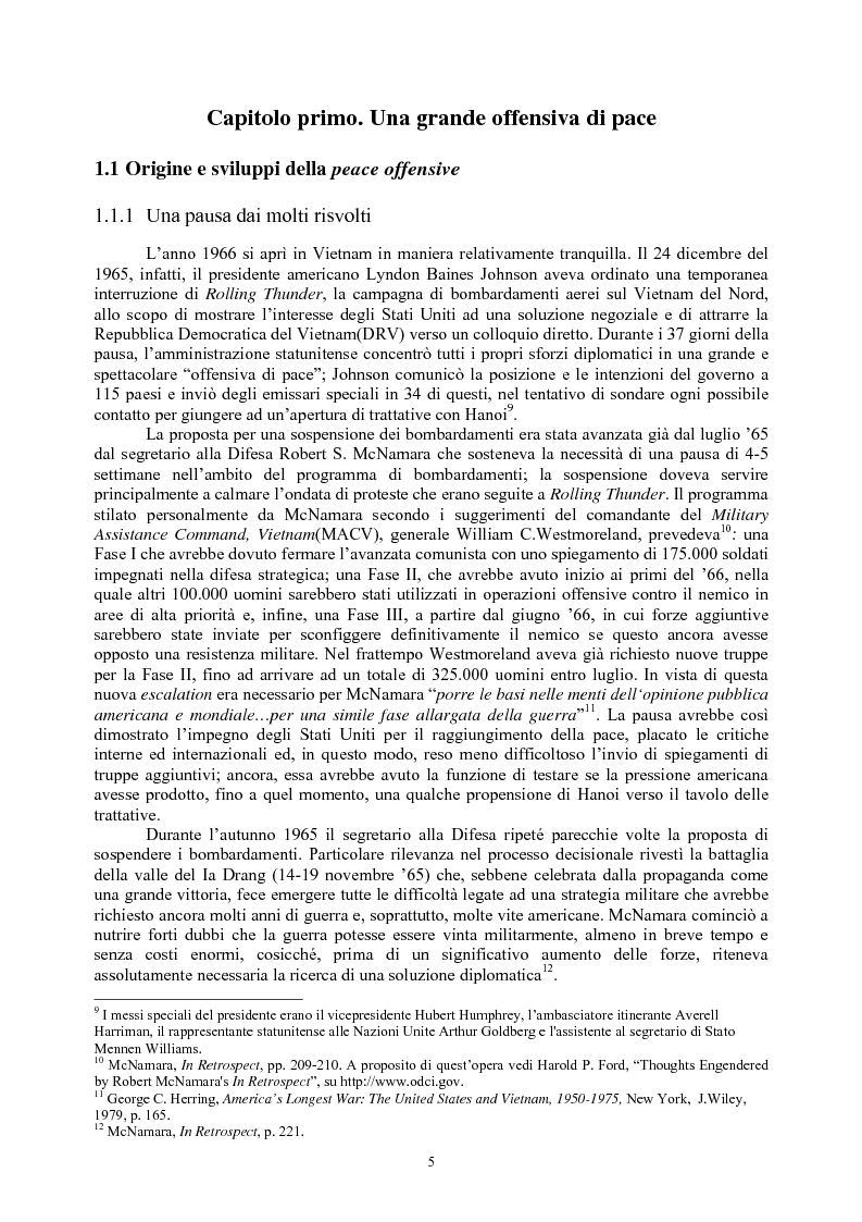 Anteprima della tesi: La guerra del Vietnam nel 1966: tra escalation e tentativi di pace, Pagina 3
