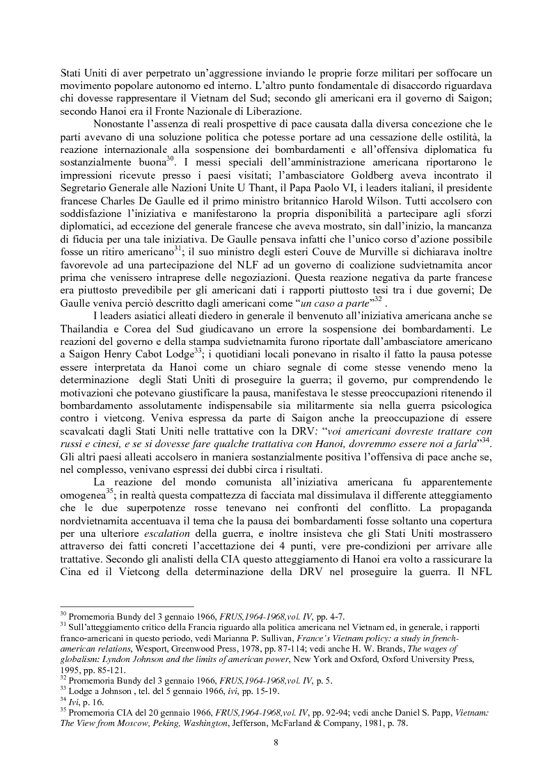 Anteprima della tesi: La guerra del Vietnam nel 1966: tra escalation e tentativi di pace, Pagina 6