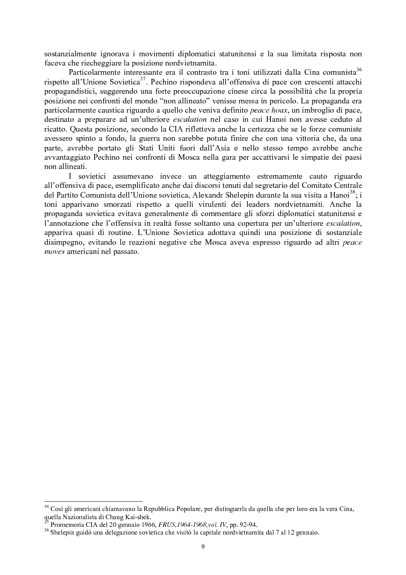 Anteprima della tesi: La guerra del Vietnam nel 1966: tra escalation e tentativi di pace, Pagina 7