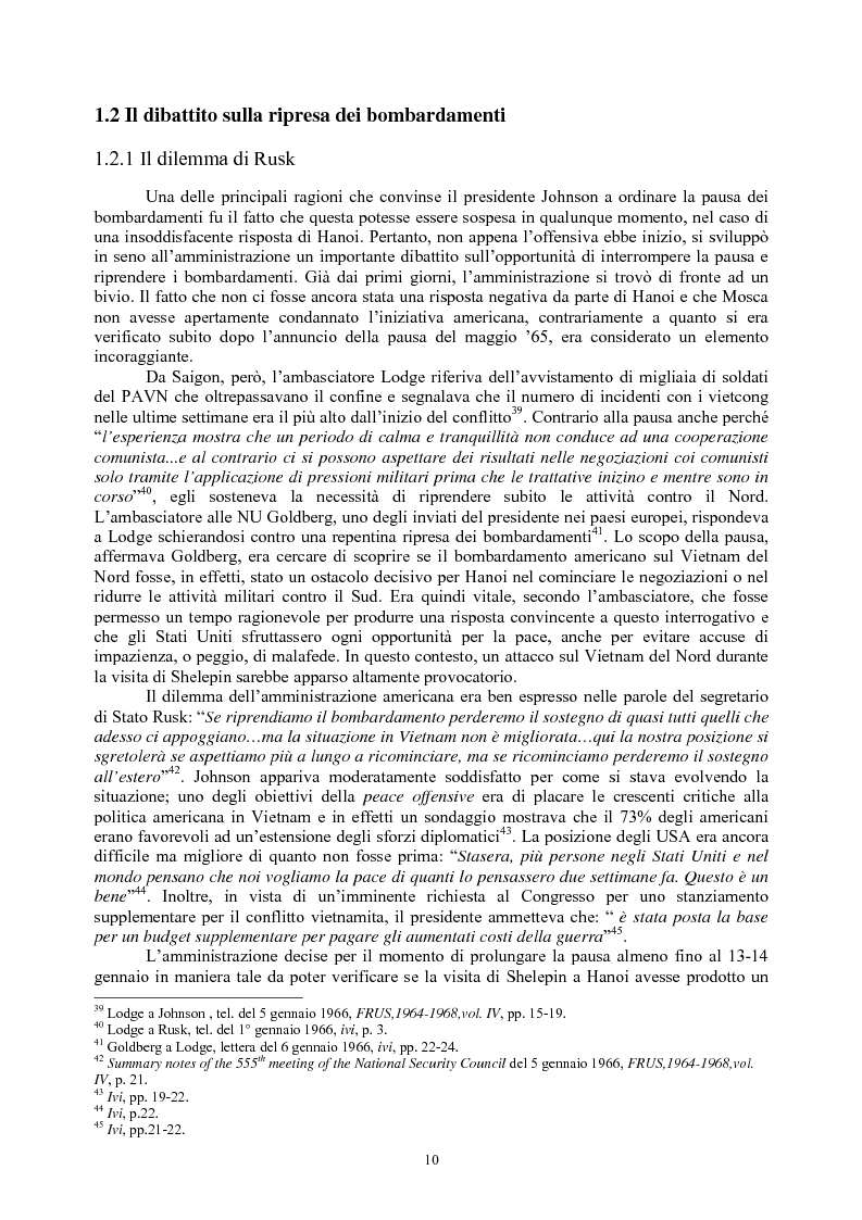 Anteprima della tesi: La guerra del Vietnam nel 1966: tra escalation e tentativi di pace, Pagina 8