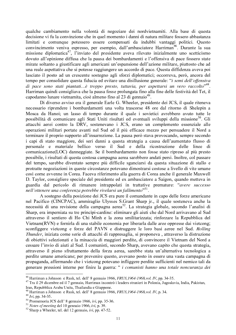 Anteprima della tesi: La guerra del Vietnam nel 1966: tra escalation e tentativi di pace, Pagina 9