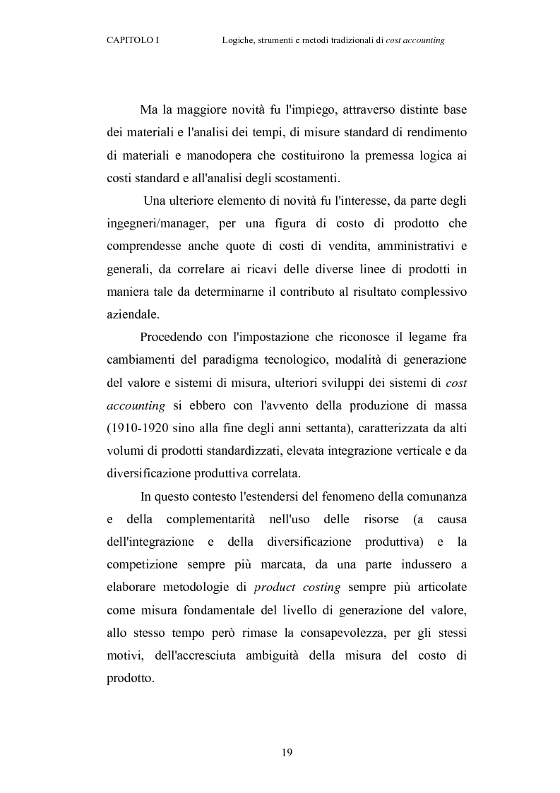 Anteprima della tesi: Il cost accounting come strumento di controllo direzionale negli enti locali. Il caso del Comune di Porto Torres, Pagina 12