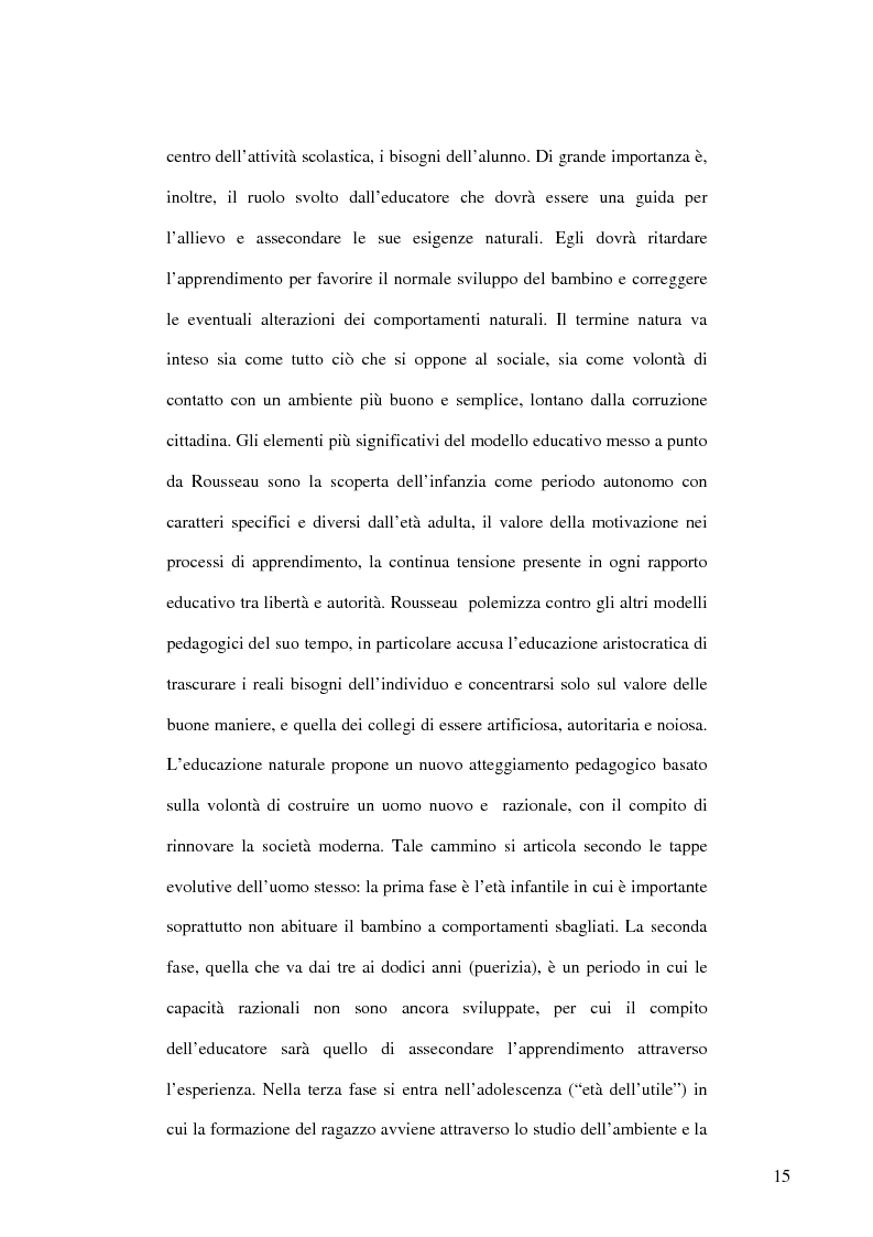 Anteprima della tesi: E-learning: apprendere con la rete. L'impiego dei nuovi media in ambito educativo-formativo, Pagina 13
