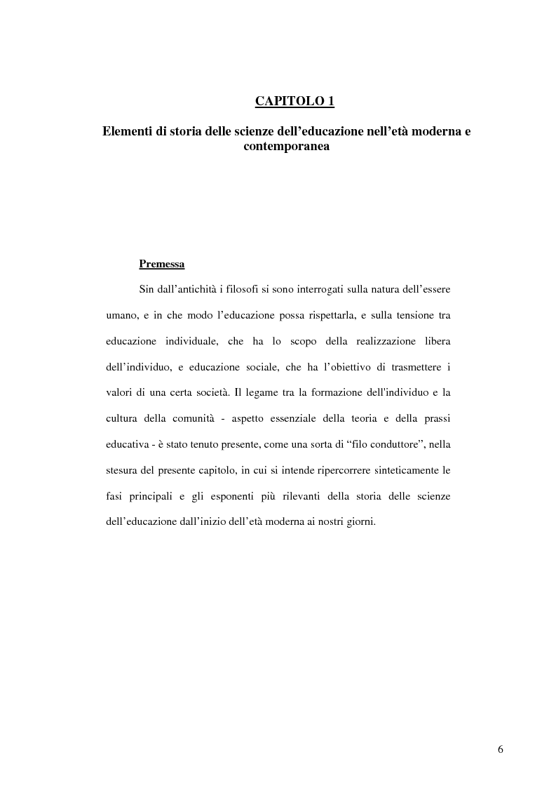 Anteprima della tesi: E-learning: apprendere con la rete. L'impiego dei nuovi media in ambito educativo-formativo, Pagina 4