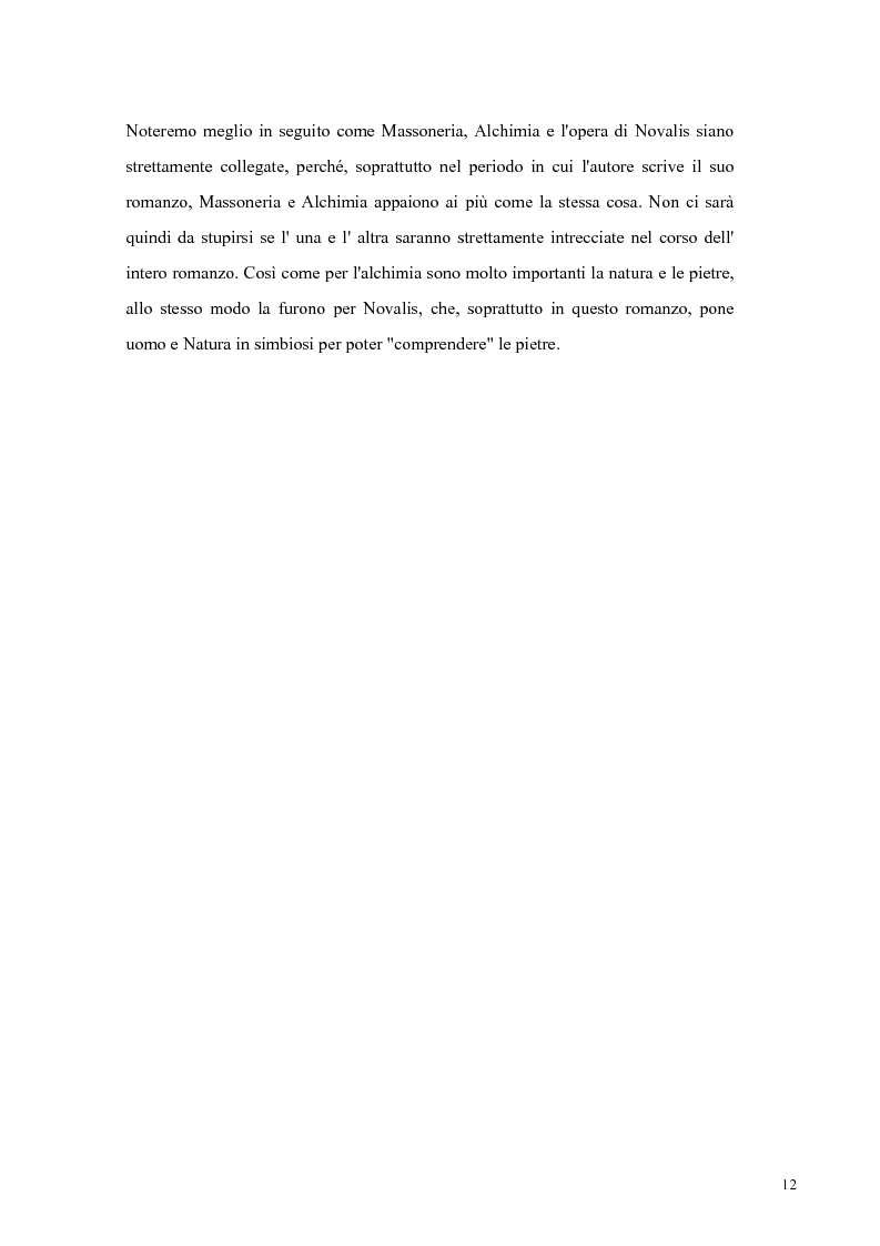 Anteprima della tesi: NOVALIS- Il maestro e i discepoli - Un cammino verso il tempio, Pagina 9