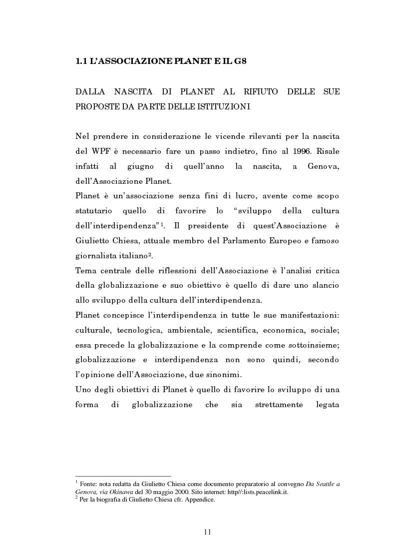 Anteprima della tesi: Il mondo intellettuale al servizio dell'ordine internazionale: The World Political Forum, Pagina 7