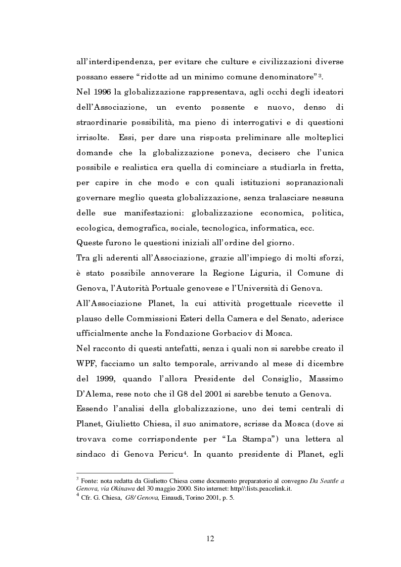 Anteprima della tesi: Il mondo intellettuale al servizio dell'ordine internazionale: The World Political Forum, Pagina 8