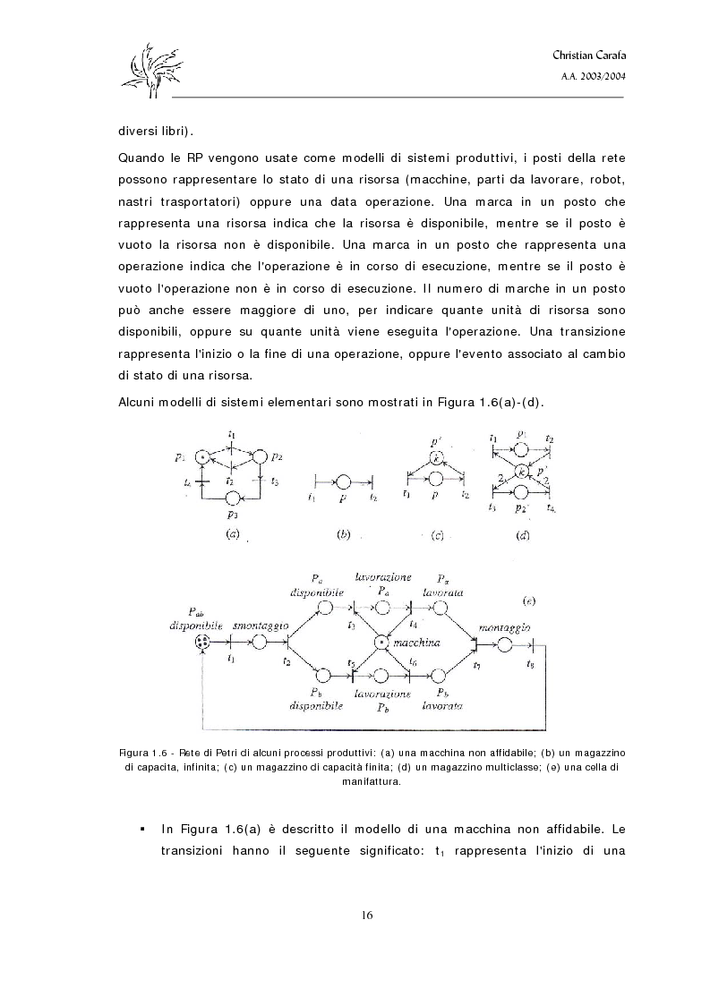 Anteprima della tesi: Analisi e confronto dei software di simulazione di Reti di Petri, Pagina 12
