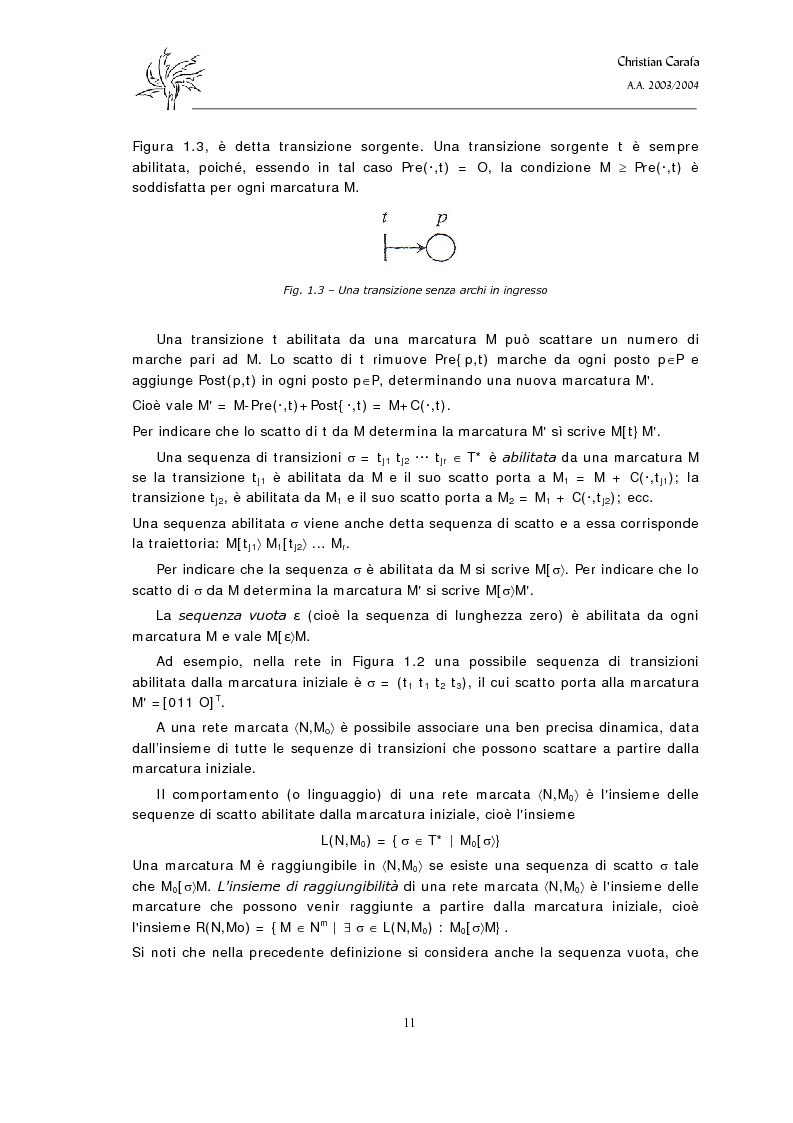 Anteprima della tesi: Analisi e confronto dei software di simulazione di Reti di Petri, Pagina 7
