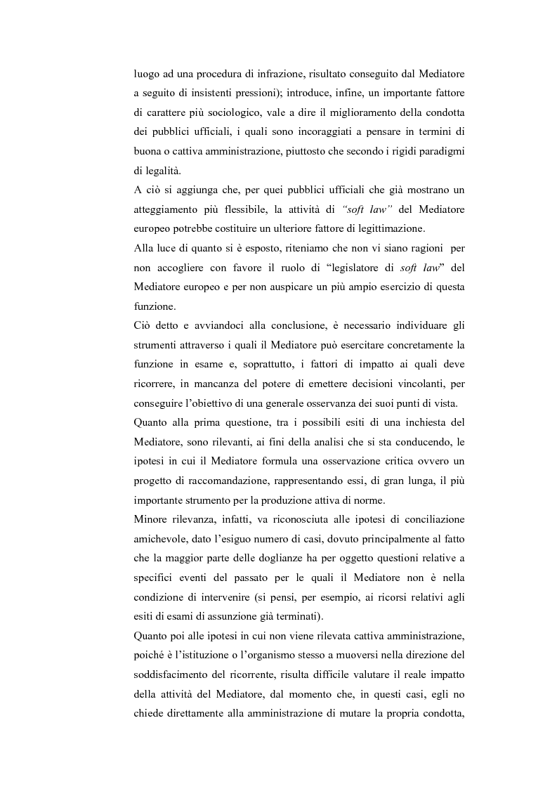 Anteprima della tesi: Il Mediatore Europeo, Pagina 4