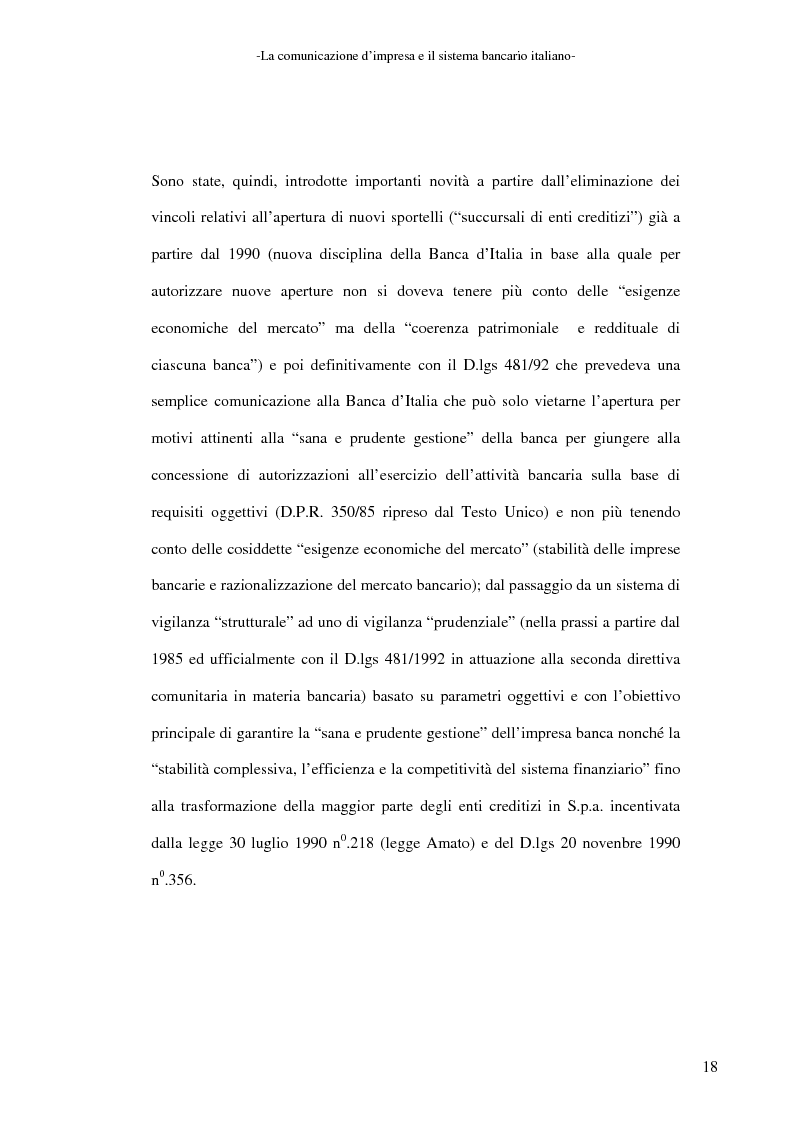 Anteprima della tesi: La banca e la comunicazione pubblicitaria. Caso aziendale: Monte dei Paschi di Siena S.p.a., Pagina 14