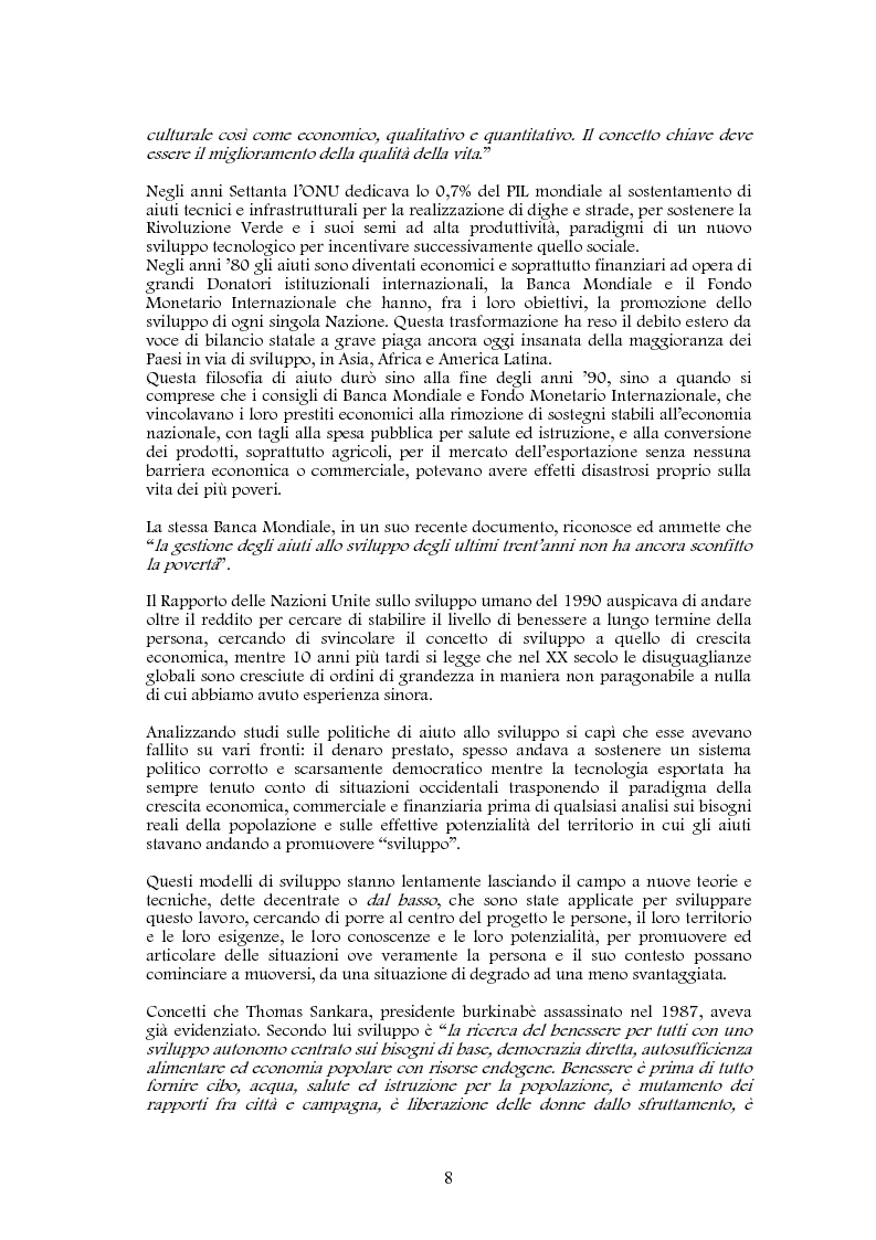 Anteprima della tesi: Studio di realizzazione e fattibilità di un microprogetto di sviluppo agricolo. Il caso di Tabagne, Costa d'Avorio, Pagina 2