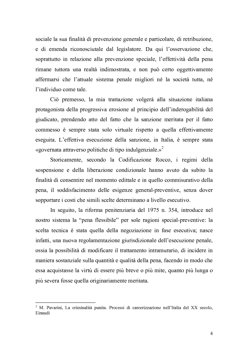Anteprima della tesi: Il principio di effettività della pena e la sua crisi, Pagina 2