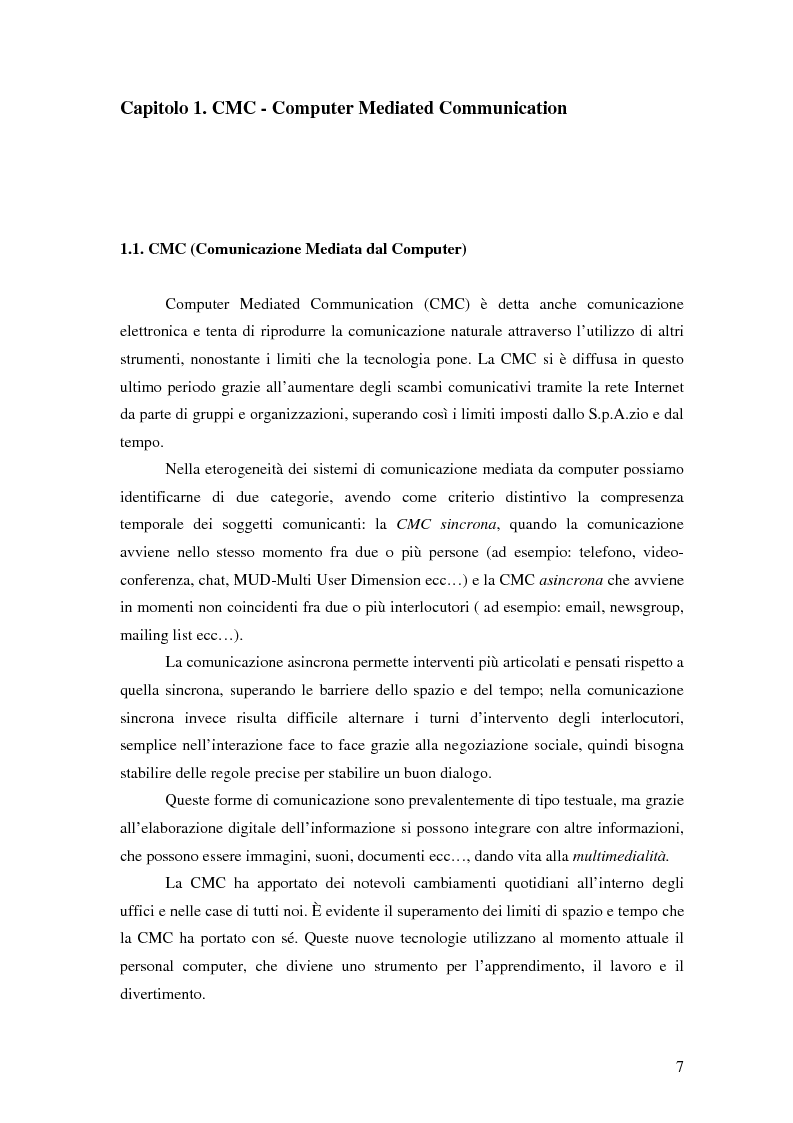 Anteprima della tesi: Nuove tecnologie e comunicazione organizzativa: il caso Bernie., Pagina 4