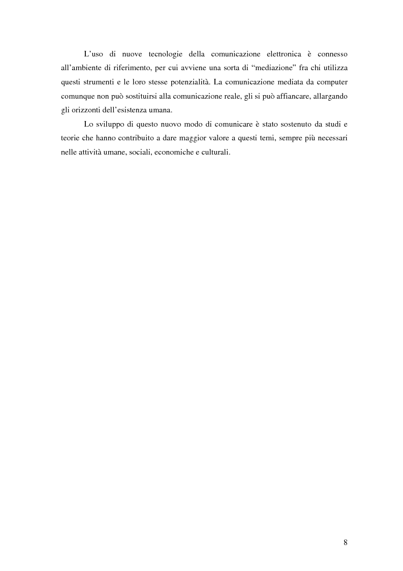 Anteprima della tesi: Nuove tecnologie e comunicazione organizzativa: il caso Bernie., Pagina 5