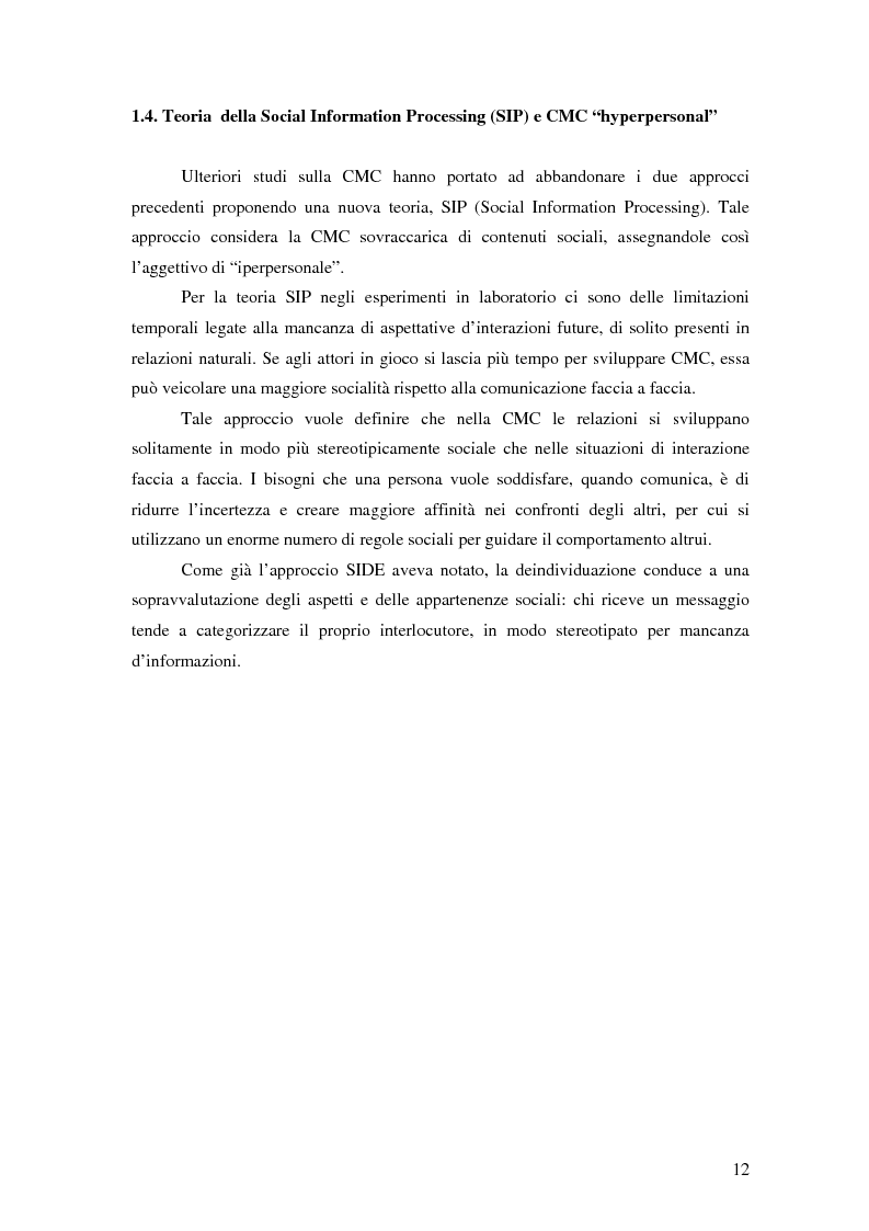 Anteprima della tesi: Nuove tecnologie e comunicazione organizzativa: il caso Bernie., Pagina 9