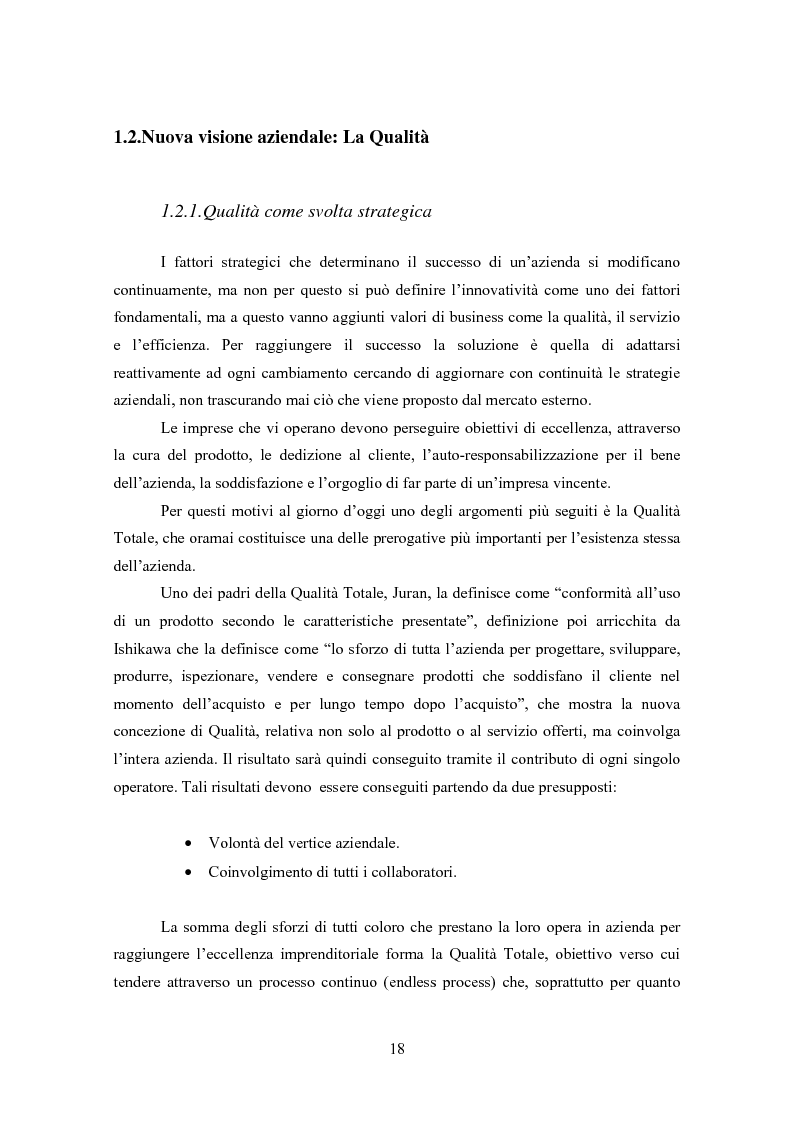 Anteprima della tesi: Gestione della Qualità in ambito scolastico, Pagina 15
