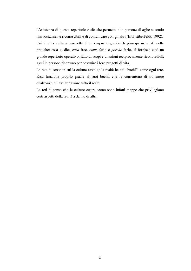 Anteprima della tesi: Emozioni e cultura nelle idee di insegnanti di scuola materna italiane e spagnole, Pagina 8