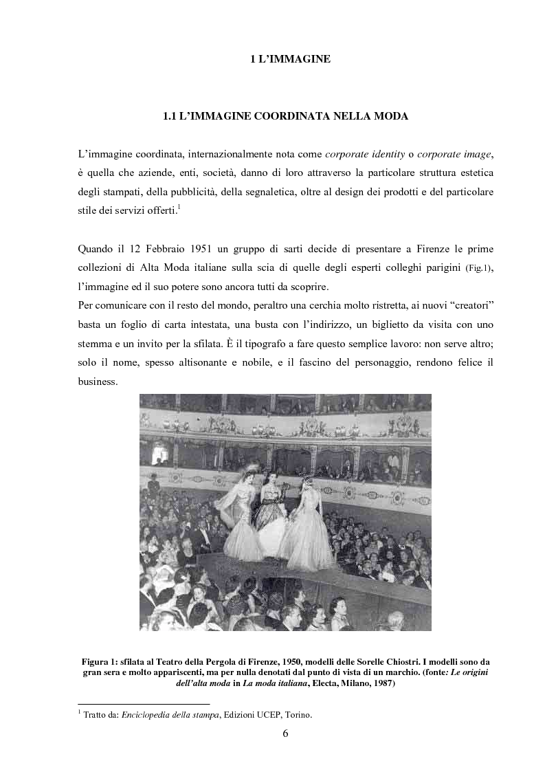 Anteprima della tesi: Moda tra immagine ed identità, Pagina 5