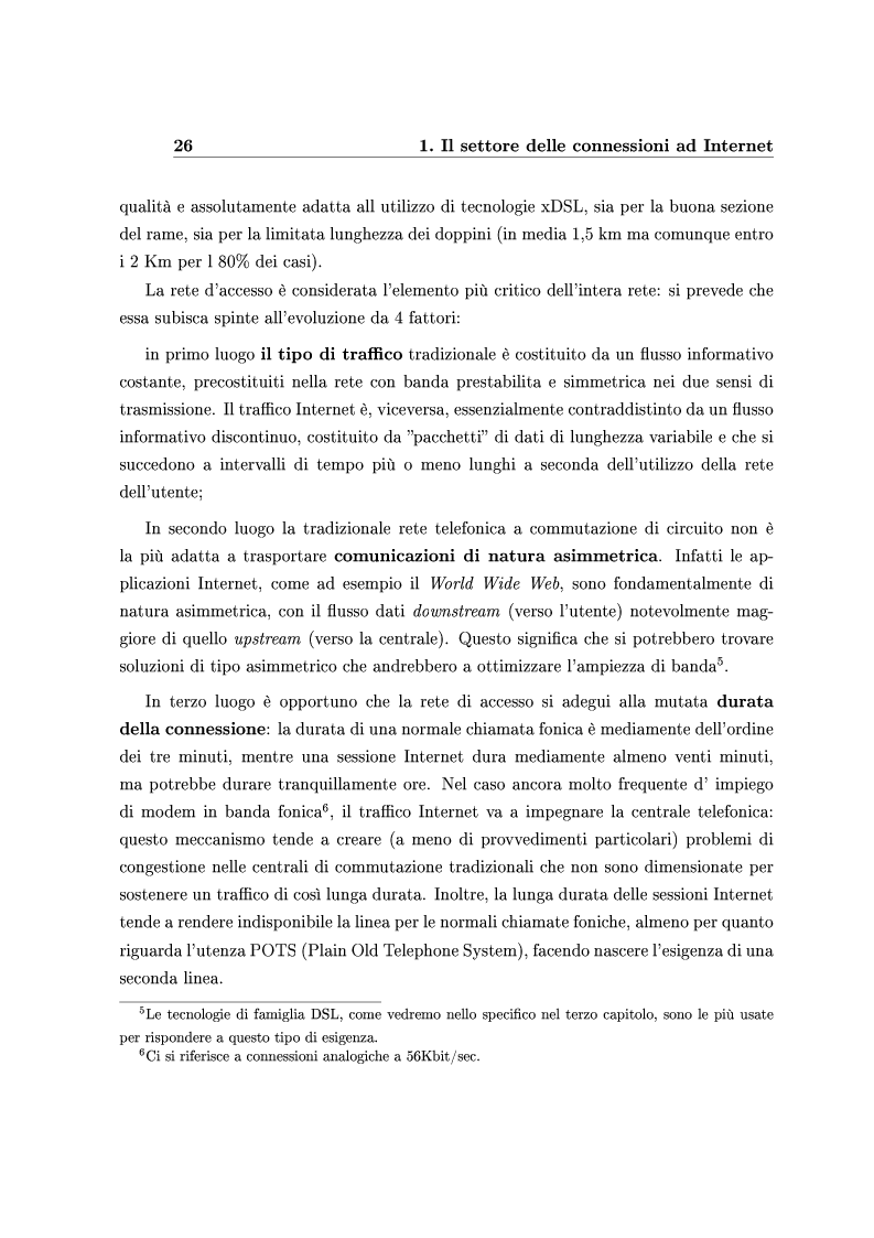 Anteprima della tesi: Le Strategie competitive degli ISP nel BroadBand nella fase di consolidamento del mercato. Un'analisi di scenario, Pagina 15