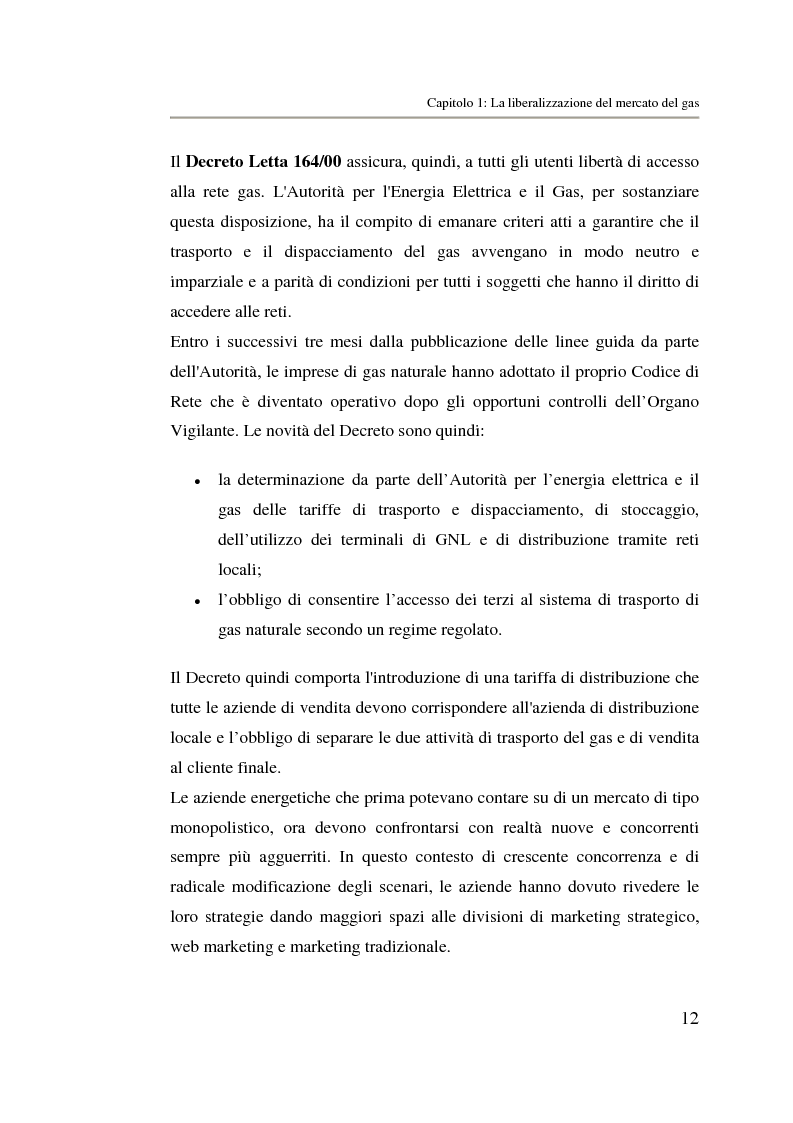 Anteprima della tesi: Analisi strategica di un ente di public utilities: Il caso Italgas Più, Pagina 15