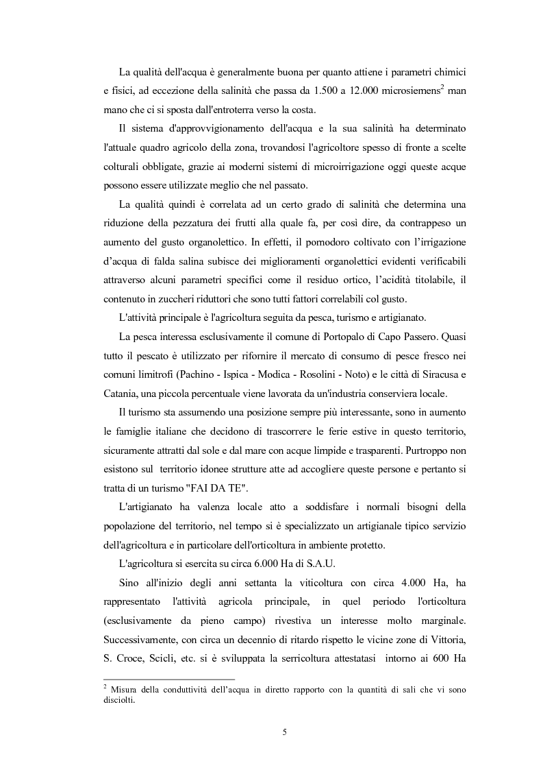 Anteprima della tesi: L'Indicazione Geografica Protetta ''Pomodoro di Pachino'', Pagina 4