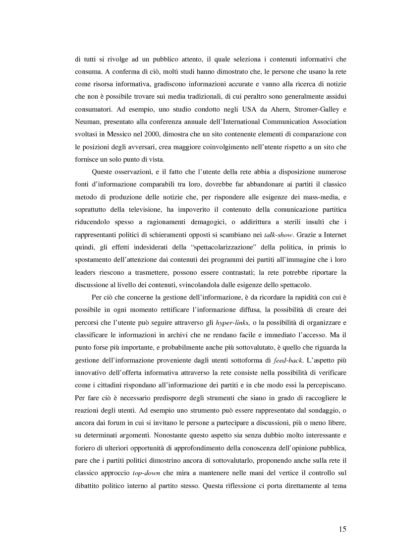 Anteprima della tesi: I giovani di sinistra online, Pagina 12