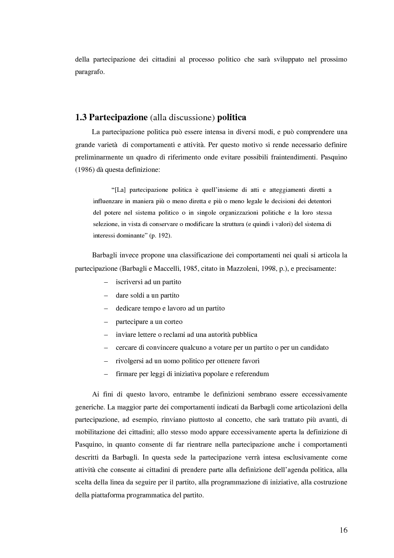 Anteprima della tesi: I giovani di sinistra online, Pagina 13