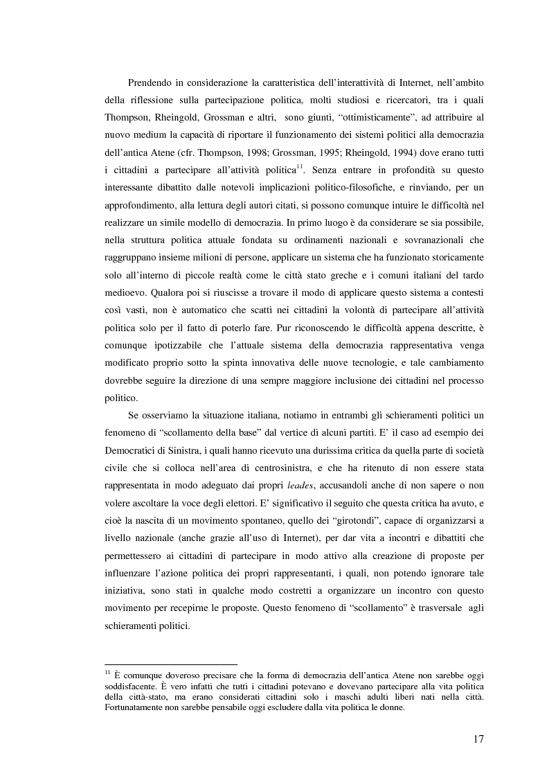 Anteprima della tesi: I giovani di sinistra online, Pagina 14