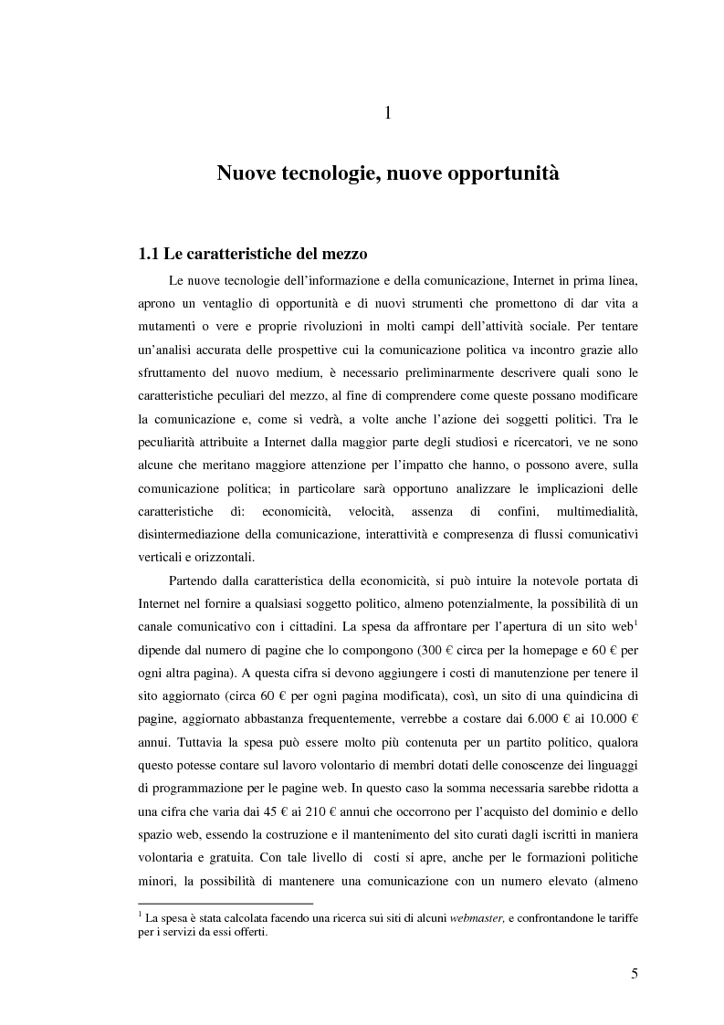 Anteprima della tesi: I giovani di sinistra online, Pagina 2