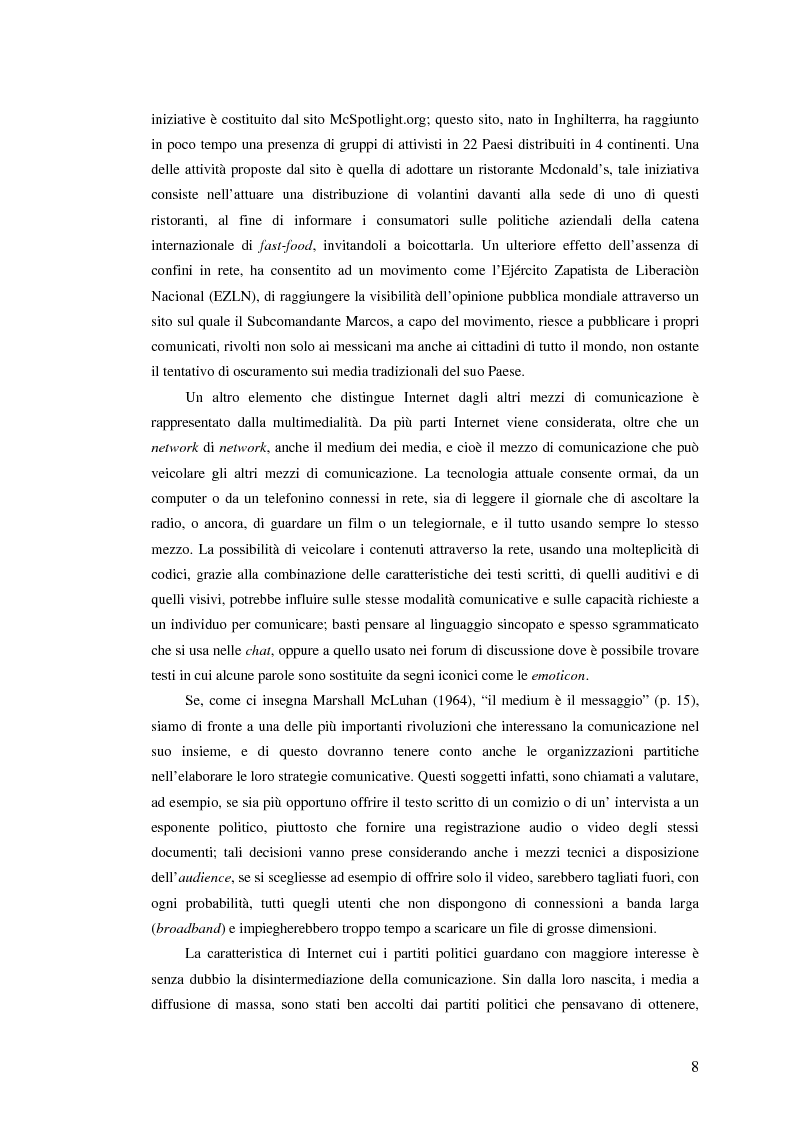 Anteprima della tesi: I giovani di sinistra online, Pagina 5