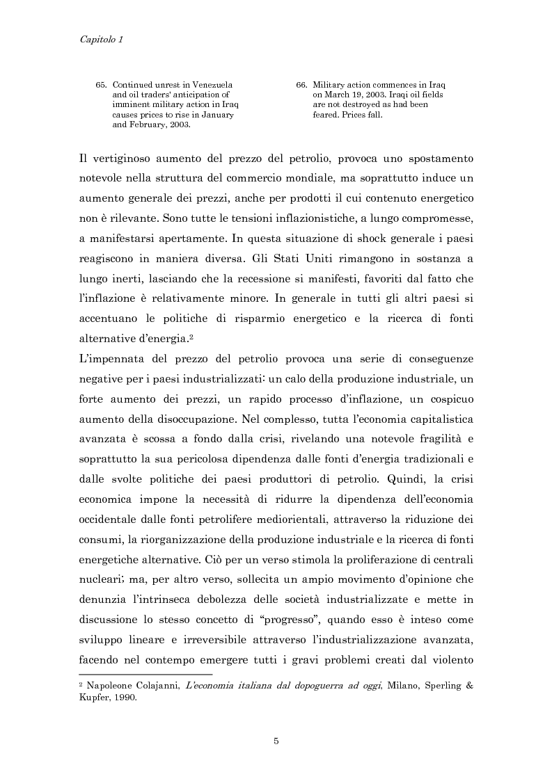 Anteprima della tesi: Crisi economica, strategie aziendali e comunicative: il caso Barilla (1973-1985), Pagina 8