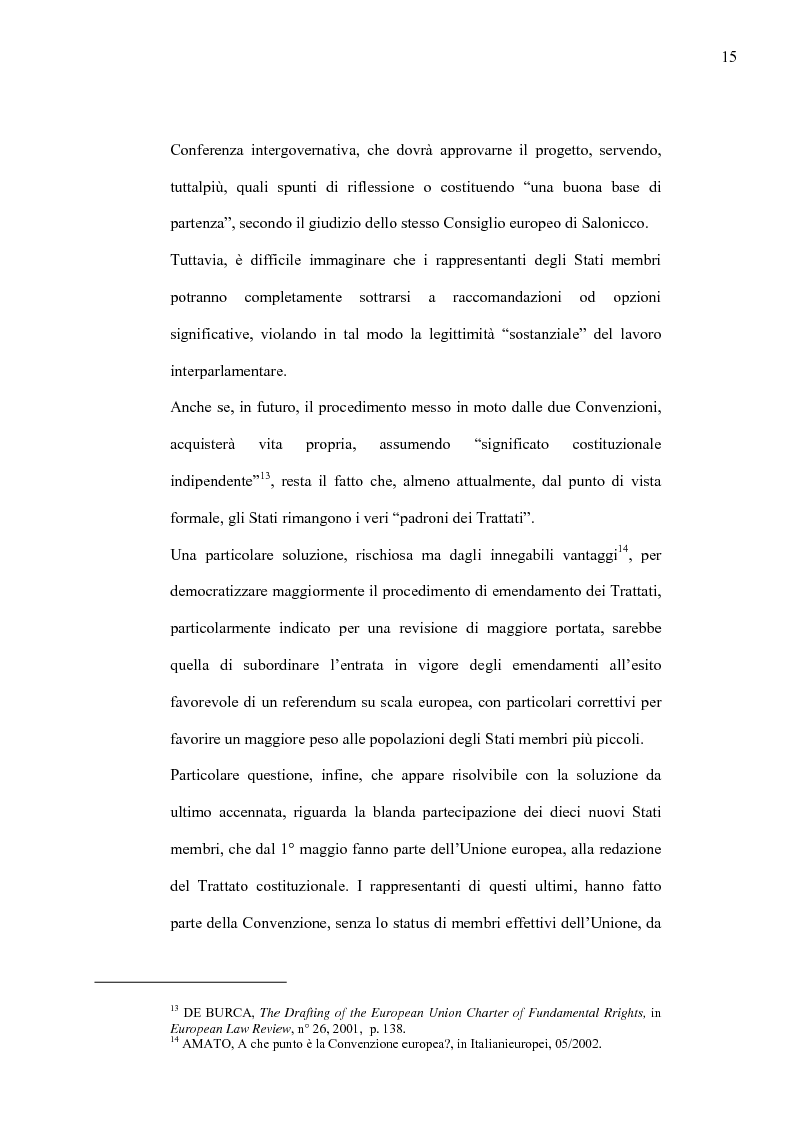 Anteprima della tesi: La Costituzione Europea tra Diritto Internazionale e Potere Costituente, Pagina 11