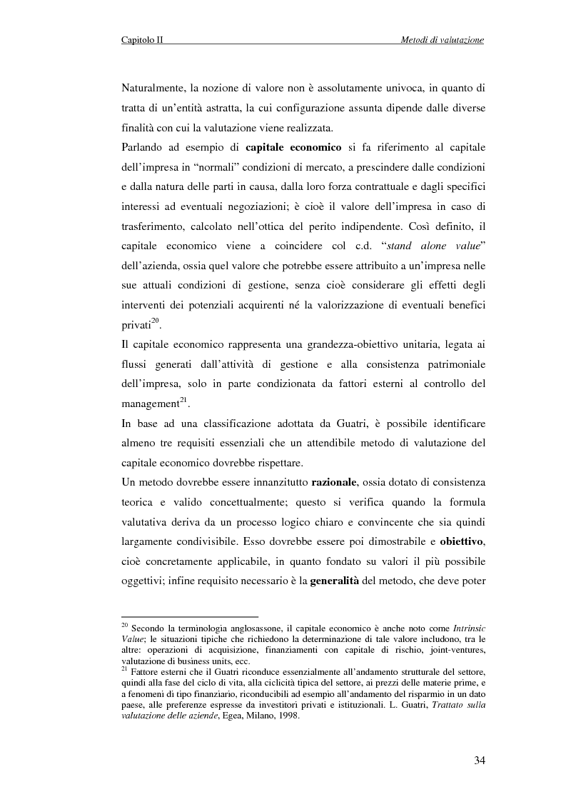 Estratto dalla tesi: Creazione di Valore nel Settore delle Acque Minerali: il caso San Benedetto S.P.A.