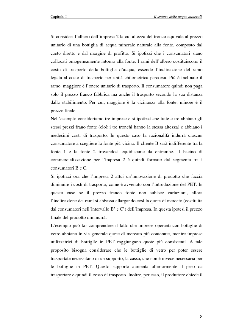 Anteprima della tesi: Creazione di Valore nel Settore delle Acque Minerali: il caso San Benedetto S.P.A., Pagina 13